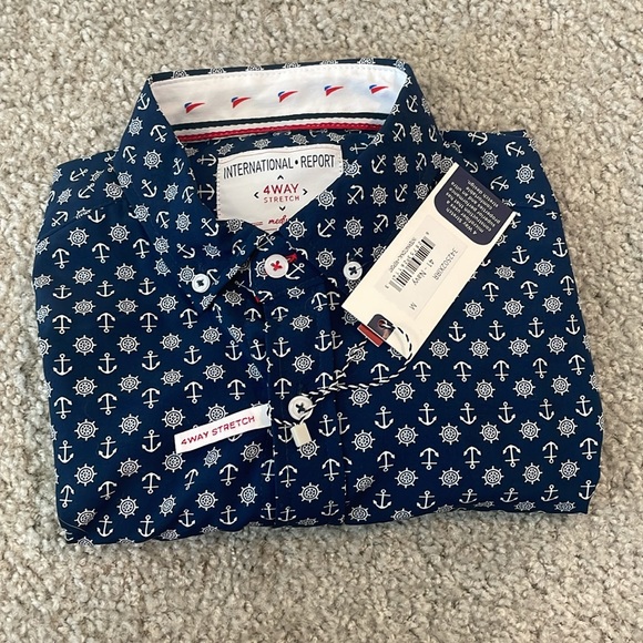 International Report Men’s Button Up - Picture 6 of 6